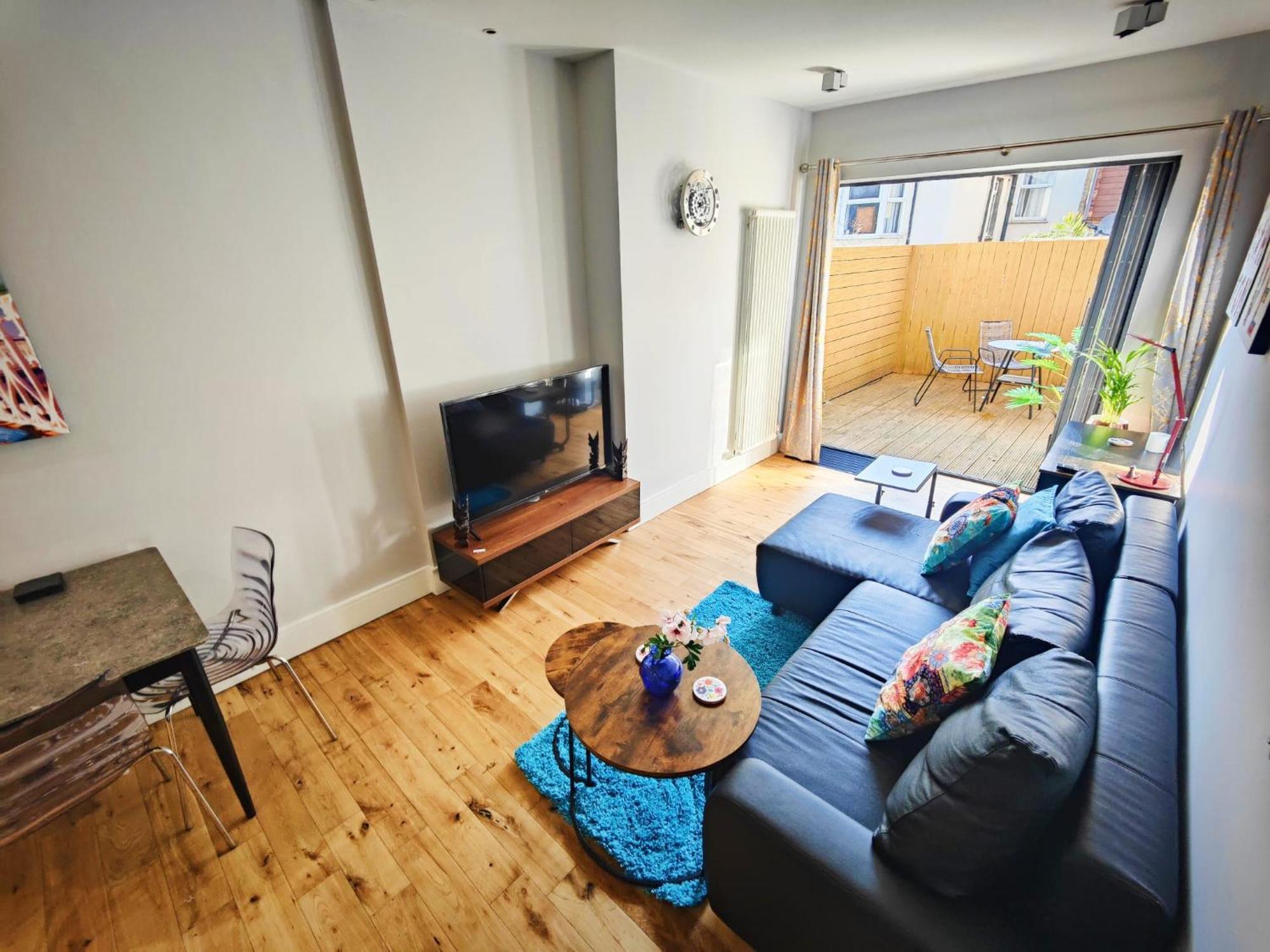 Modern Central Brighton Patio Flat - Free Parking! Exterior foto